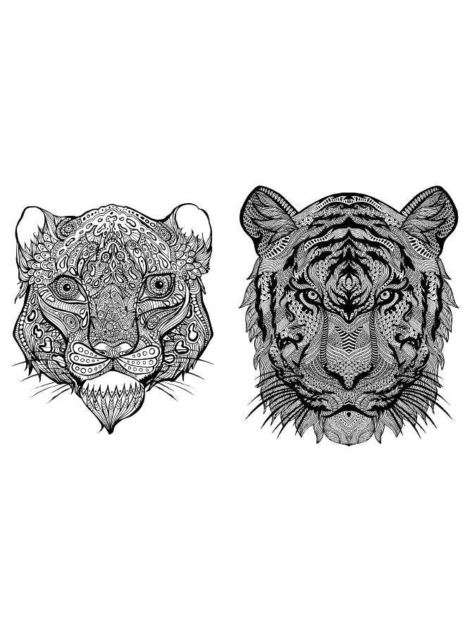 العلاج: كتاب تلوين مضاد للتوتر للبالغين - Image 2