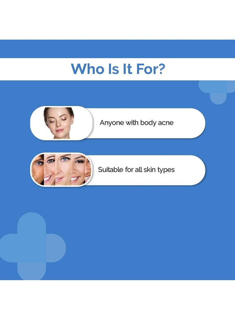 The Derma Co 1% Salicylic Acid Daily Exfoliating Body Wash To Prevent Body ACNE & Cleanse Skin, with Salicylic Acid, Glycolic Acid & PENTAVITIN - 250 ml (Pack of 1) - Image 4