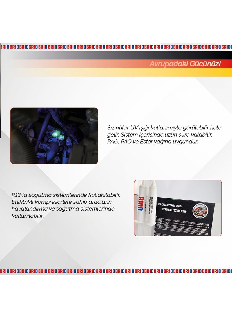Brio - Uv Leak Detection Liquid Leak Detection 7.5 Ml 12 Li - Image 1