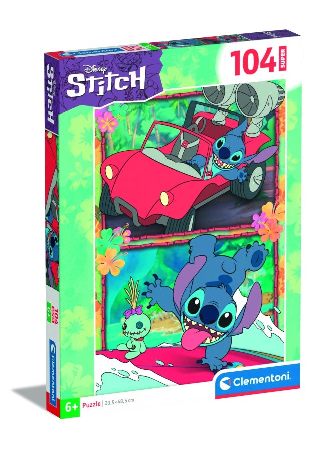 Clementoni Puzzle Disney Stitch 104pcs - Image 1