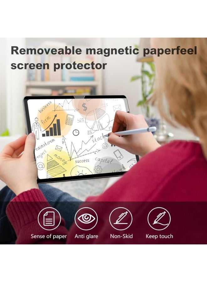 Magnetic Screen Protector for 2025 iPad Pro 11" (M5)/2024 iPad Pro 11" (M4)/ 2026 iPad Air 8th (M4) 2026/2025 iPad Air 7th (M3) 11 Inch & 2024 iPad Air 6th (M2) 11" - Magnetic & Detachable Feel-Like Paper Designed for Drawing, Writing, Anti-Glare & Anti-Fingerprint, Water Cleaning Matte - Image 3