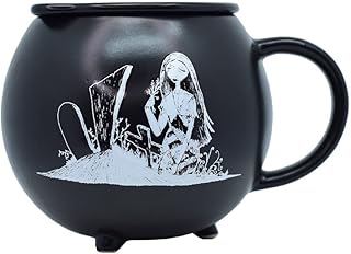 Nightmare Before Christmas NBC Sally Cauldron Mug with Cover,Black,standard - Image 1