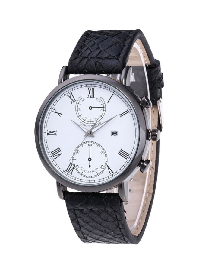 NIBEMINENT Men's Analog Watch With Bracelet Set  - Image 3