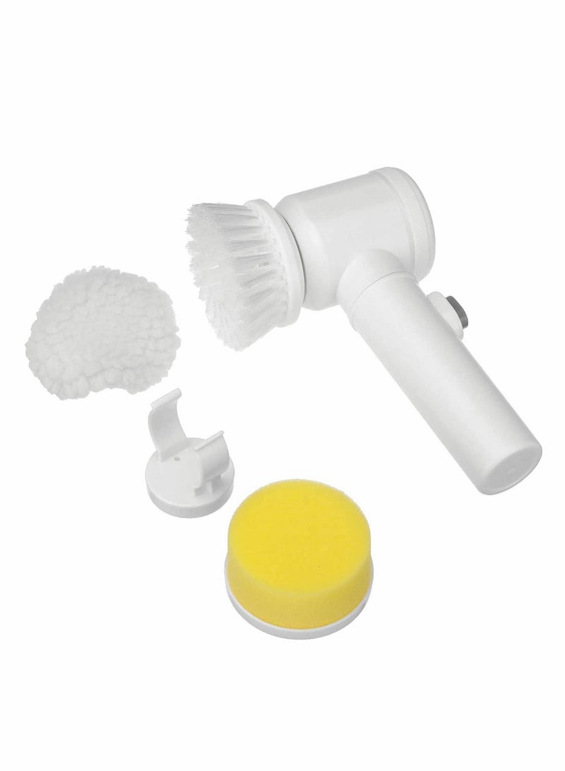 Electric Spin Scrubber, Household Cleaning Tool, Portable Spin Scrubber,for B【 Standard 】6.89x2.9x10.2 inches and weighs 0.82 pounds.Material: ABS.athroom/Wall/Tile Floor/Bathtub/Baseboard/Toilet/Kitc  - Image 1