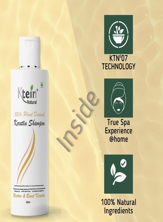 ktein natural 100% plant derived keratin shampoo & conditioner combo(100ml) - Image 4