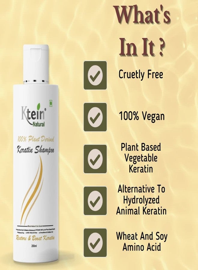 ktein natural 100% plant derived keratin shampoo & conditioner combo(100ml) - Image 3