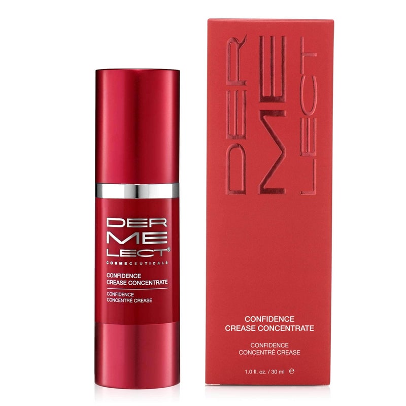 Dermelect Confidence Crease Concentrate- Anti-Aging Serum with Retinol & Hyaluronic to Smooth & Target Fine Lines & Wrinkles, 11 Lines, Frown Lines, Expression Lines, Facial Creases, Crowâ€™s Feet 1 oz - Image 1