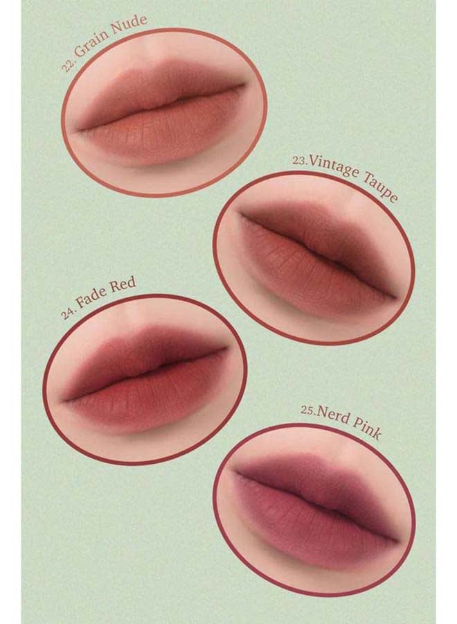rom&nd تلوين الشفاه المخملي زيرو 23 توب عتيق - Image 5