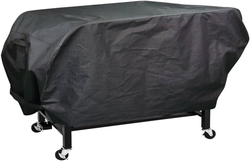 acoveritt RPET Frabric Cover for Flat Griddle Cover, Black；Fit 36" griddles with Hood and Side Shelf foldeble - Image 1