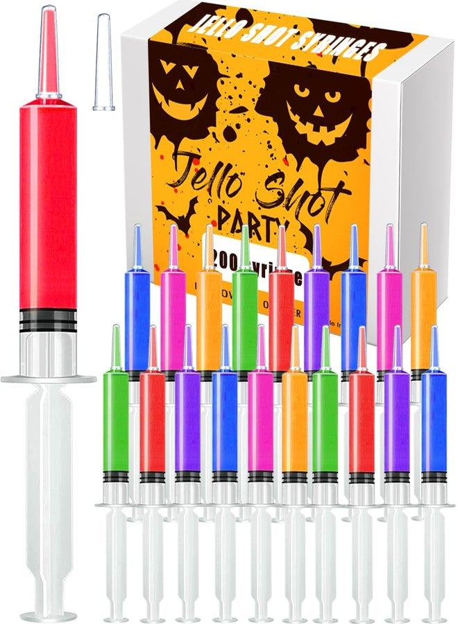 PISSION 100 Pack Syringes with Tip Cap, 20ml Liquid Syringe BPA-Free Suringes - Image 1