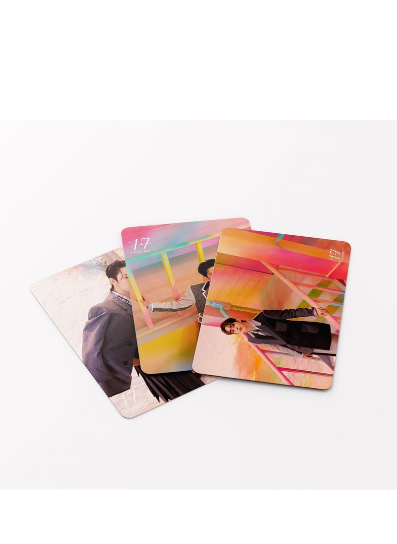 EHOME - 55Pcs SEVENTEEN 2024 New Album '17 IS RIGHT HERE' Lomo Card - Image 1