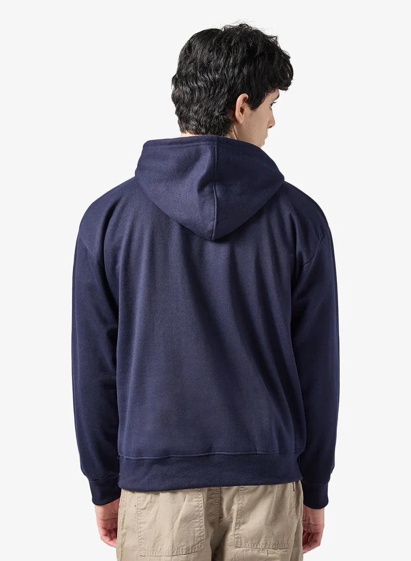 Seventy Five Basics Graphic Print Hoodie