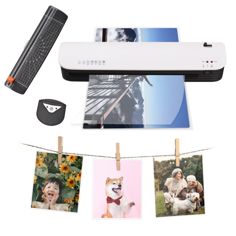 آلة طبق الألياف SL399 مقاس A3 بنظام طبقين ساخن وبارد بنظام اسطوانتين مع 25 كيسًا لطبق الألياف أحجام A3/A4/A5/A6 ومحجور زوايا – إكسسوارات منزل ومكتب ومدرسة - Image 5
