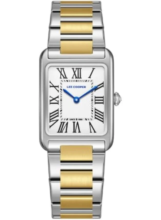 لي كوبر Women's VJ20C1 Movement Watch, Analog Display and Metal Strap