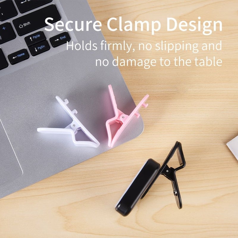 Red Mini Clip On Light 3 Brightness Levels Portable LED Fill Lamp - Image 4