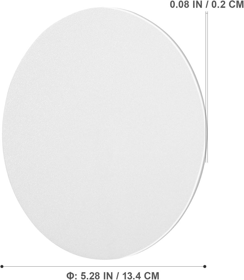 6pcs Replacement Downlight Lampshades Anti-glare Diffuser Light Covers Ceiling Lamp Accessories Dustproof Protection for LED Spotlights - Image 2