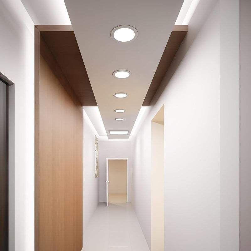 6pcs Replacement Downlight Lampshades Anti-glare Diffuser Light Covers Ceiling Lamp Accessories Dustproof Protection for LED Spotlights - Image 5