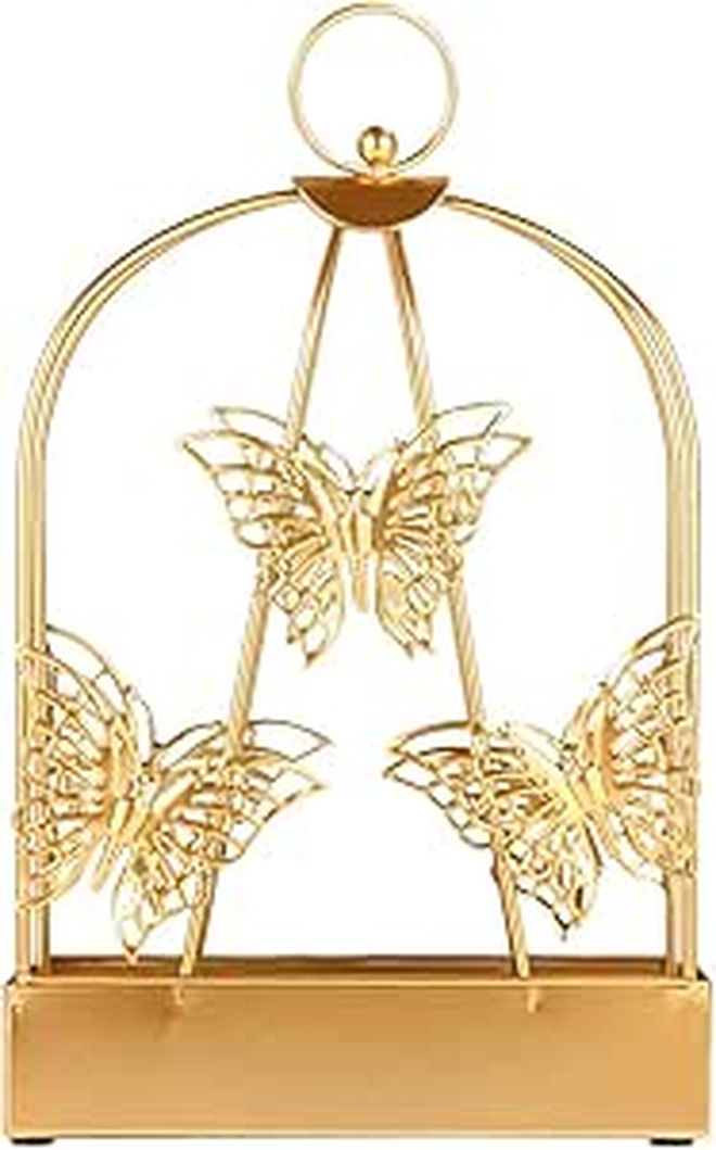 Butterfly Mosquito Incense Holder Fireproof Ash Catcher Tray for Outdoor Home Use - Image 1