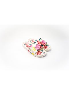 CUBS Roses Print Everyday Wear Eco-Friendly Pvc Slides For Girls Lightweight Easy To Wash And Anti-Slip Soles  - Image 1