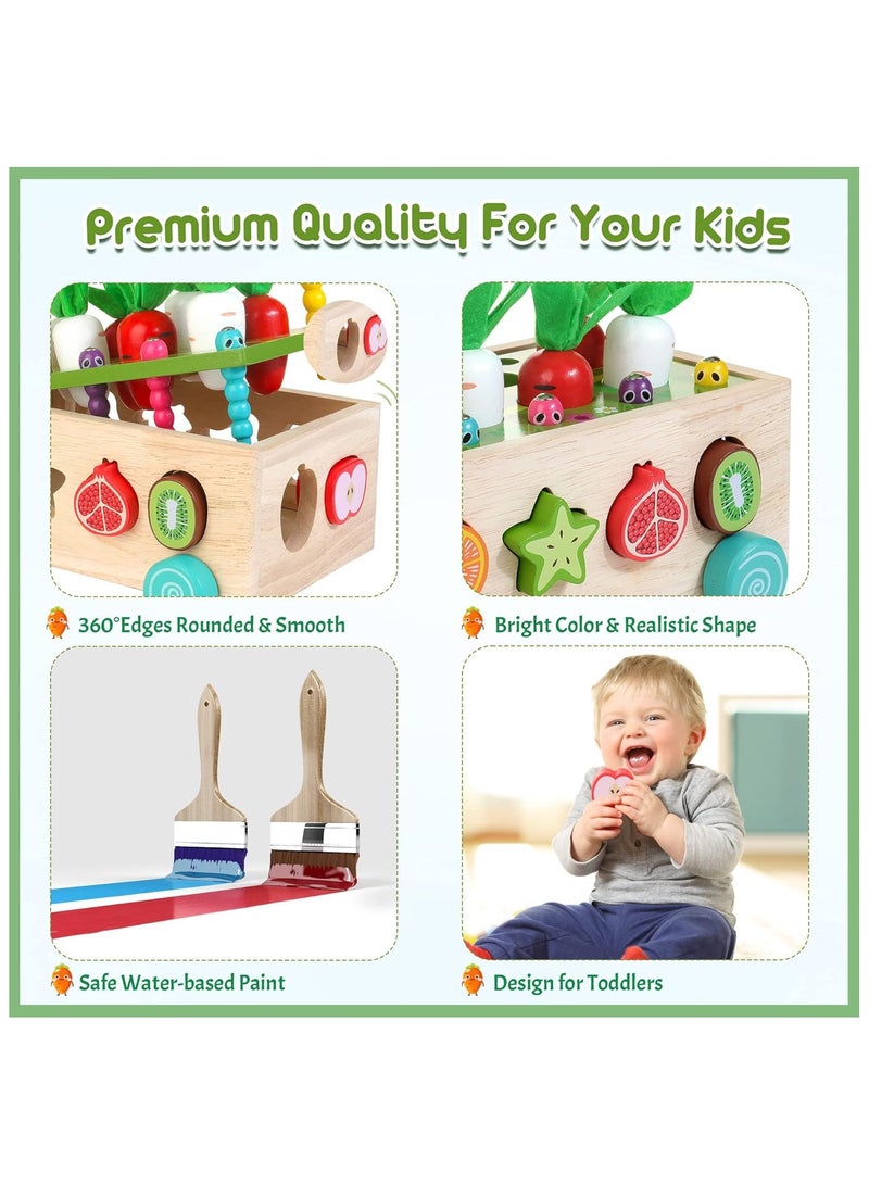 Montessori Educational Shape Sorting Toys for Toddlers – Wooden Preschool Learning Toy for Kids Age 2-4, Fine Motor Skills Game for Boys & Girls, Fun Shape Sorting Activity - Image 3