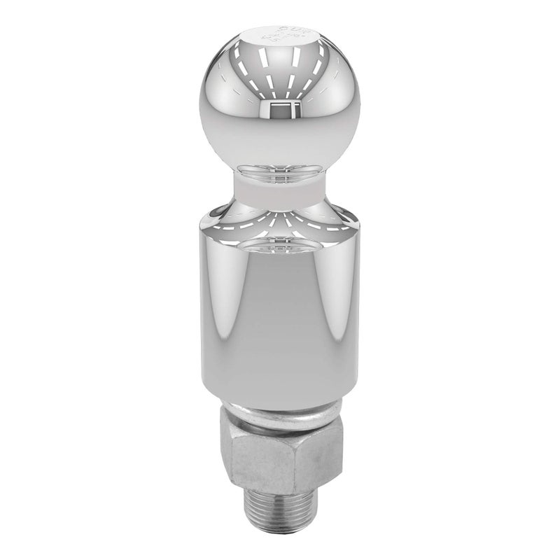 CURT 40032 Chrome Trailer Hitch Ball 3500 lbs 2Inch Rise 178Inch Diameter 1 x 218Inch Shank