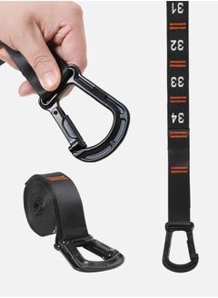 CHAMP KIT Gymnastics Rings - Adjustable with Numbered Straps and Premium Quality - Perfect for Calisthenics and Home Workouts  - Image 4