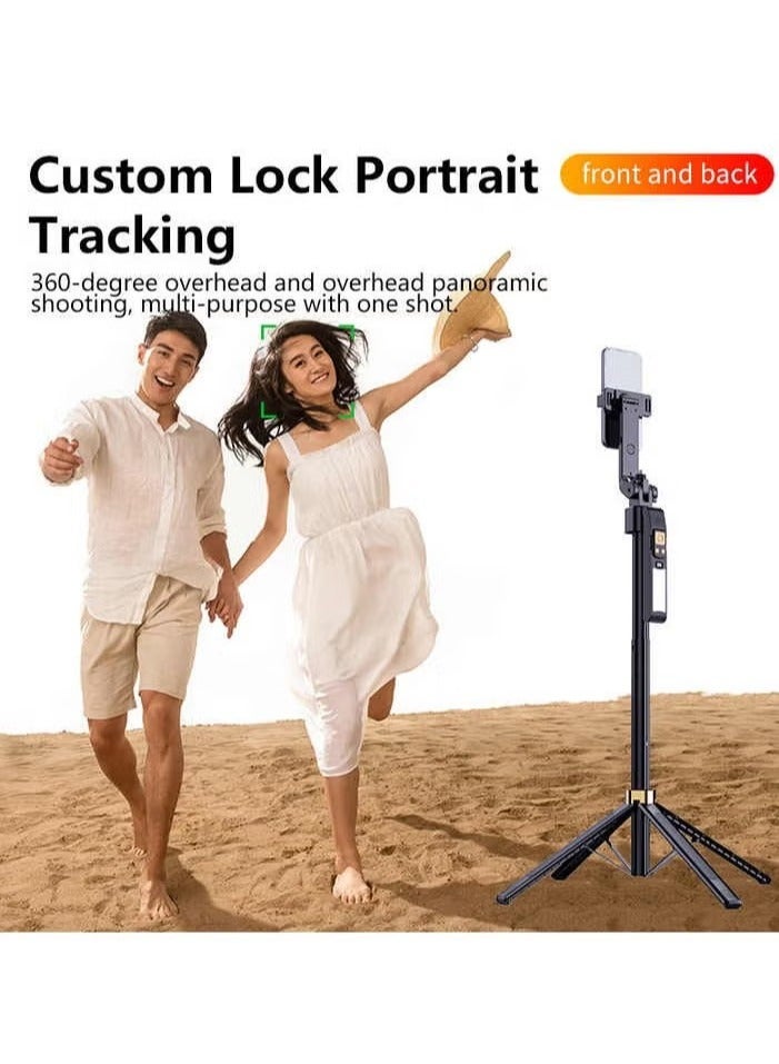 JAJEEK CL12P Selfie Stick Tripod 1.8 Meters – Smart Tracking Selfie Stick with 360° Rotation, Remote Control, Handheld Camera Selfie Stick for Phones and Cameras – Perfect for Vlogging, Photography, and Group Shots - Image 3