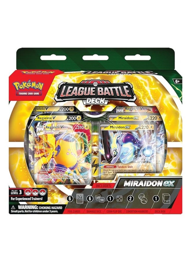 Pokemon Pokemon Trading Card Game : Miraidon Ex League Battle Deck Box  - Image 2