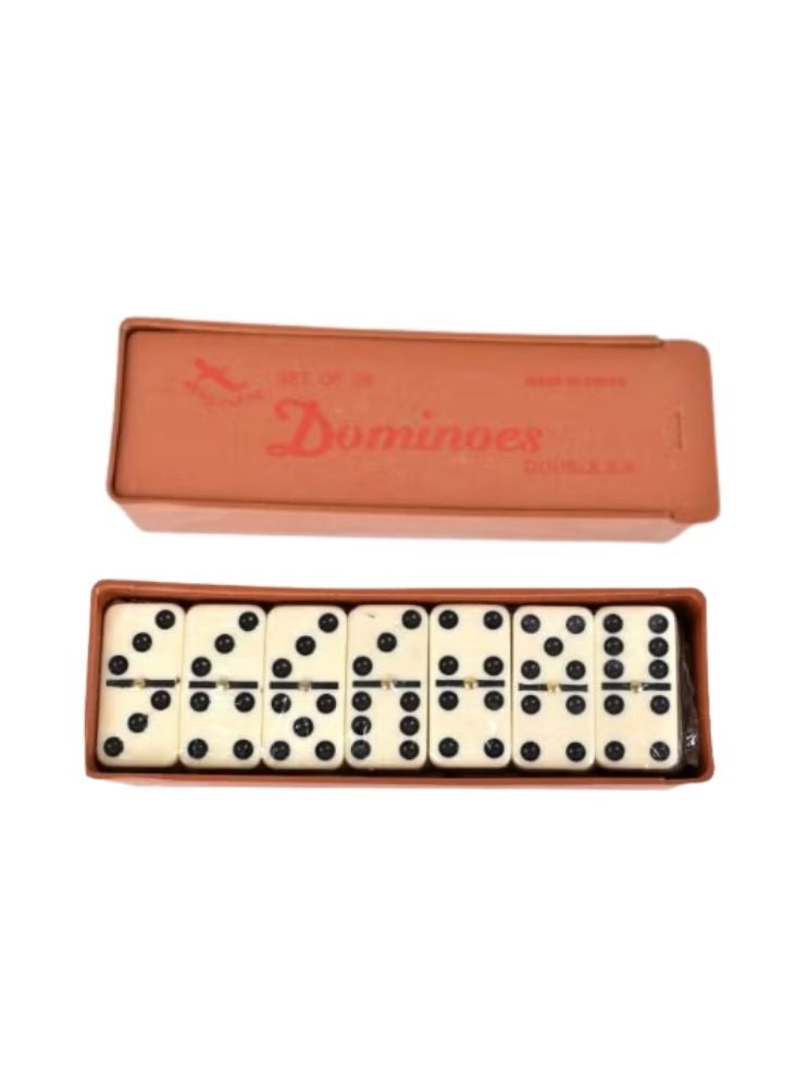 بريميم مجموعة دومينو كلاسيكية – لعبة تعليمية مكونة من ثمانٍ وعشرين قطعة - Image 1