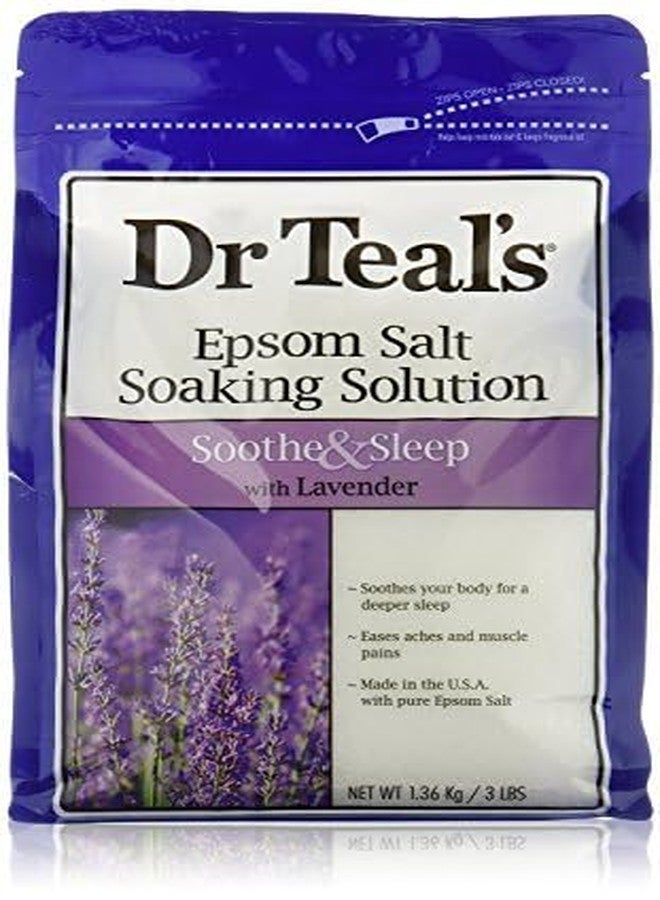 Dr Teal's Advanced Dr. Teals Lavendar Scented Epsom Salt, 48 oz - Image 5