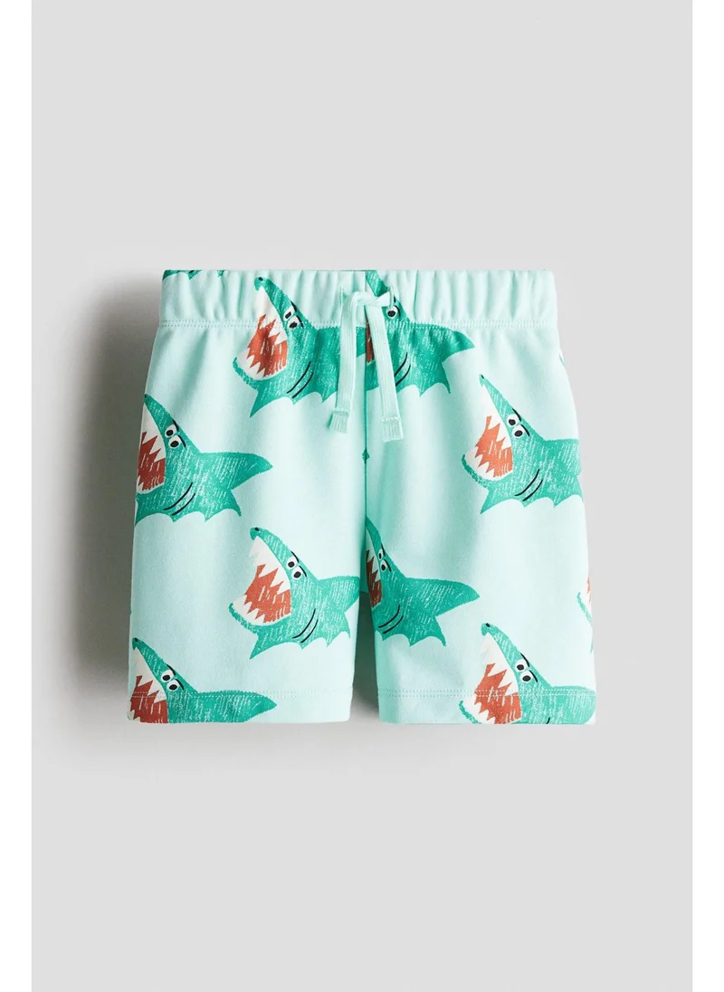 H&M Printed sweatshorts