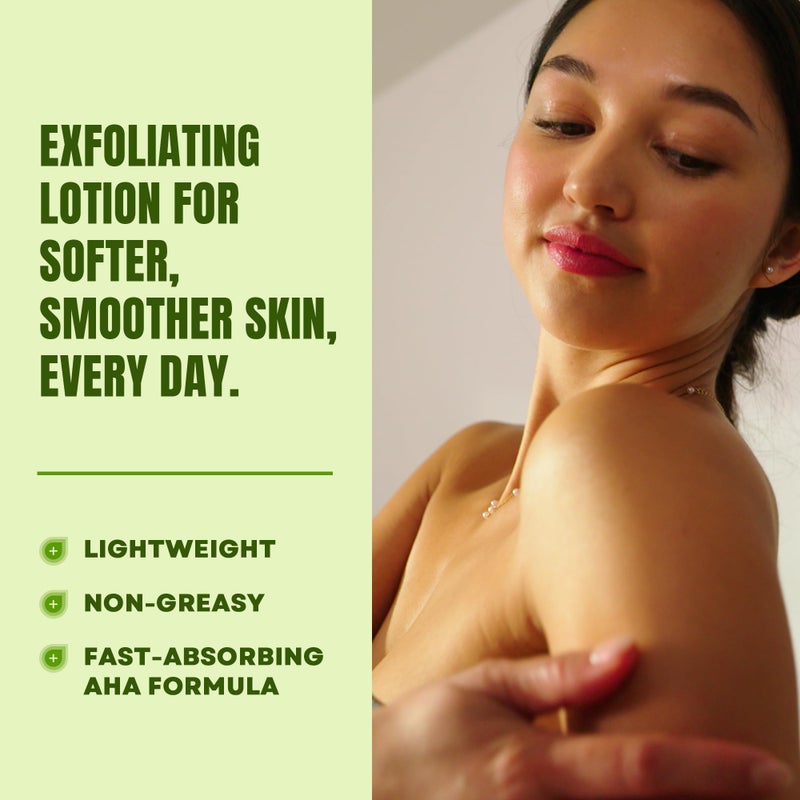 AmLactin لوشن مرطب يومي من أملاكتين للبشرة الجافة، 7.9 أونصة زجاجة مضخة، مقشر 2 في 1 - لوشن للجسم مع 12% حمض لاكتيك، موصى به من قبل أطباء الجلد (قد يختلف التعبئة)  - Image 2