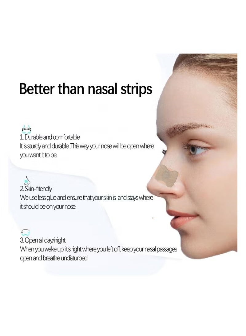 Generic Magnetic Nasal Strip ,30pcs for 15days, Black,Anti-snoring ,Boost Oxygen , Reduce Snoring, Improve Sleep Quality - Sweat Resistant, Skin Safe Nasal Strips - Extra Strength Snoring Solution nasal dilator  - Image 4