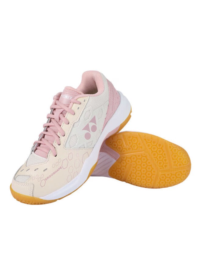 Yonex Badminton Shoes, Entry-level Training, Shock-absorbing Power Cushion, Women's Shb101cr, Pink, Size 37.5 - Image 4