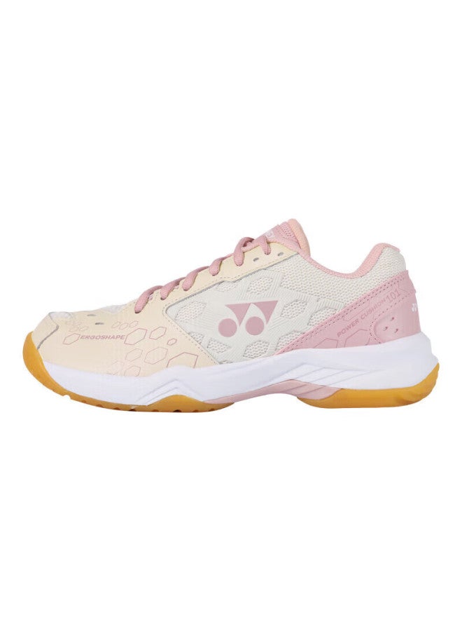 Yonex Badminton Shoes, Entry-level Training, Shock-absorbing Power Cushion, Women's Shb101cr, Pink, Size 37.5 - Image 1