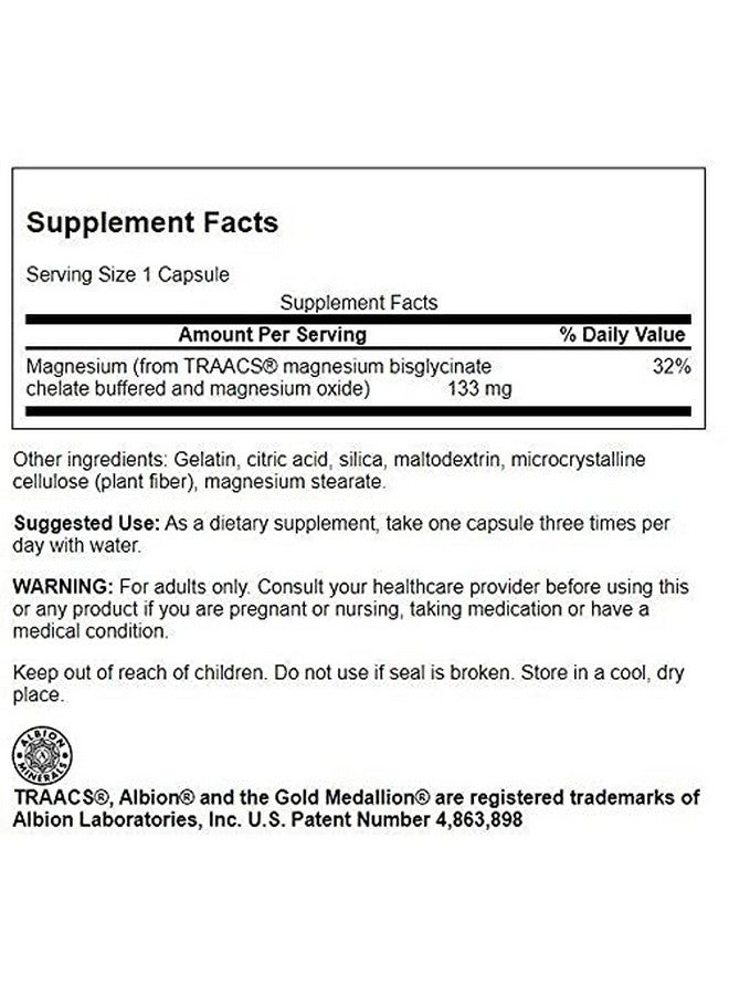 Swanson Chelated Magnesium 133 Milligrams 90 Capsules (2 Pack) - Image 3