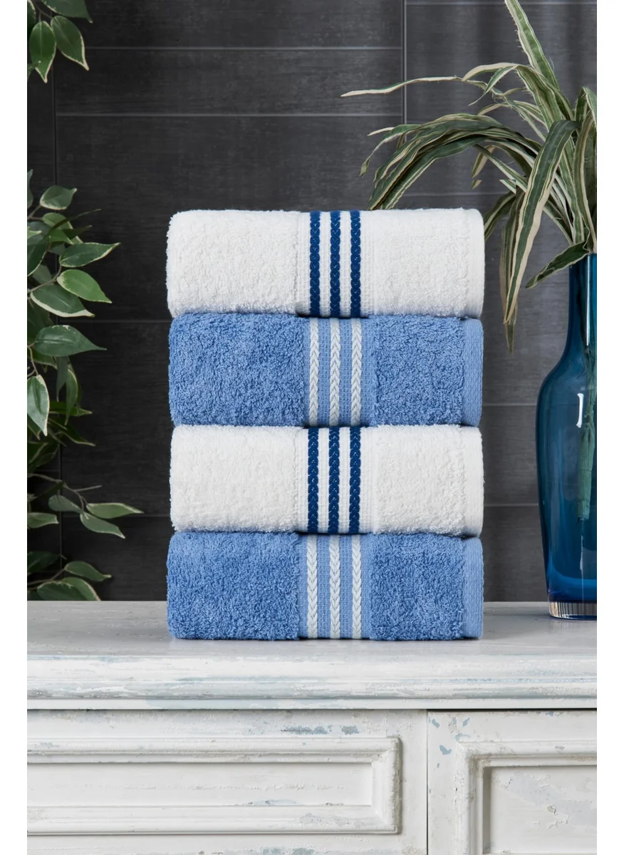 Casnack Veronica Small 4-Piece Towel Set 50 x 90 cm
