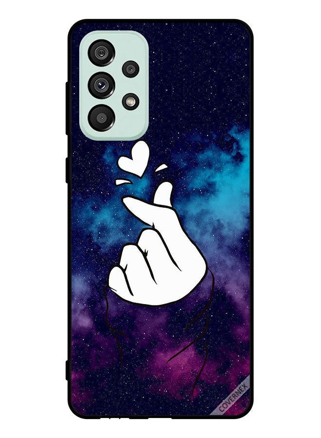 Covernex Protective Case Cover For Samsung Galaxy A73 5G Snap Love Dark - Image 1