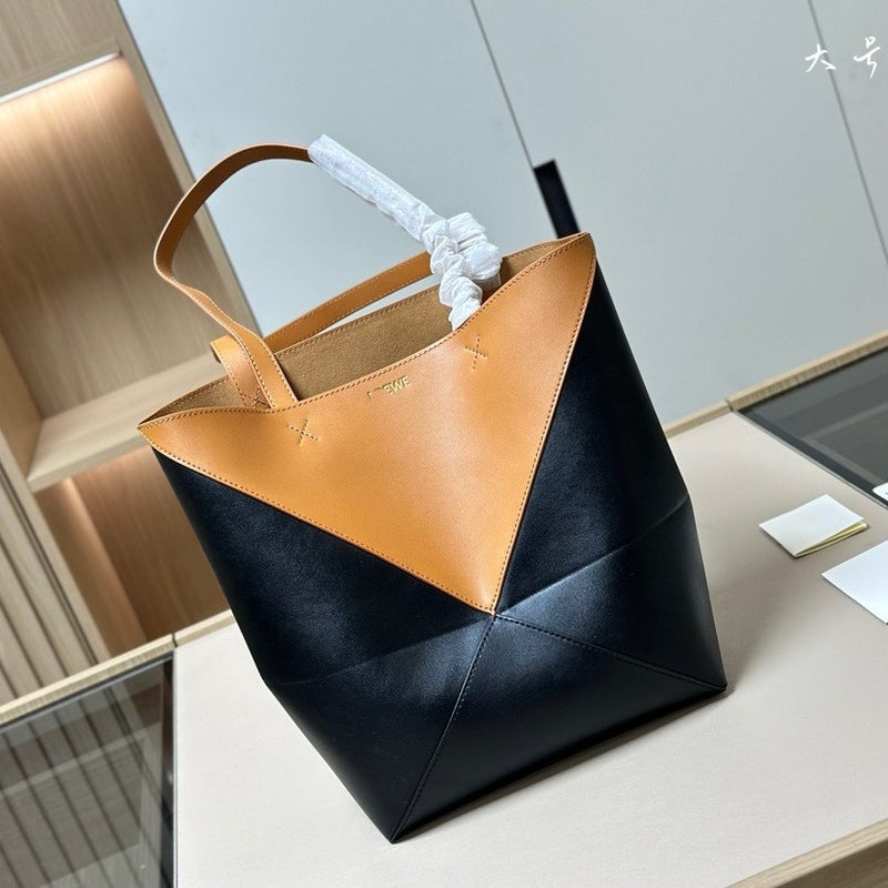 Luojia Puzzlefold Deformation Bag Folding Geometric Bag Portable Crossbody Large Capacity Tote Women'S Bag - Image 2