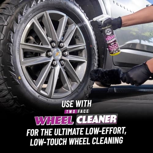 Chemical Guys Gerbil Wheel and Rim Brush, Safe for Exhaust, Tires, Rims, Engine Bays, & More, 2 Pack - Image 5