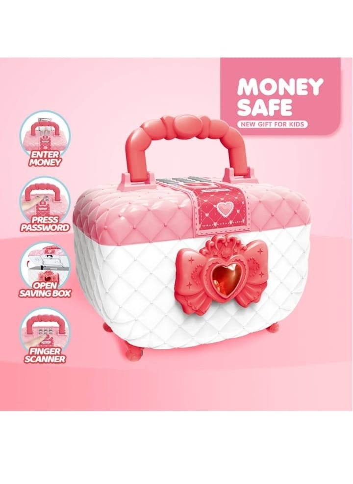 Rally Children's Coin Bank Game Designed as a Bag with an Electronic lock Perfect for Storing Coins  - Image 4
