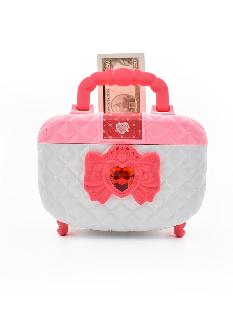 Rally Children's Coin Bank Game Designed as a Bag with an Electronic lock Perfect for Storing Coins  - Image 2