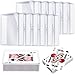 Kitoyz Playing Deck Card Cases Clear Plastic Trading Card Storage Box Acrylic Card Holder Box Compatible with Collectible Trading Card Cases Each Case for 100 Pcs Cards 12 PCS - Image 3