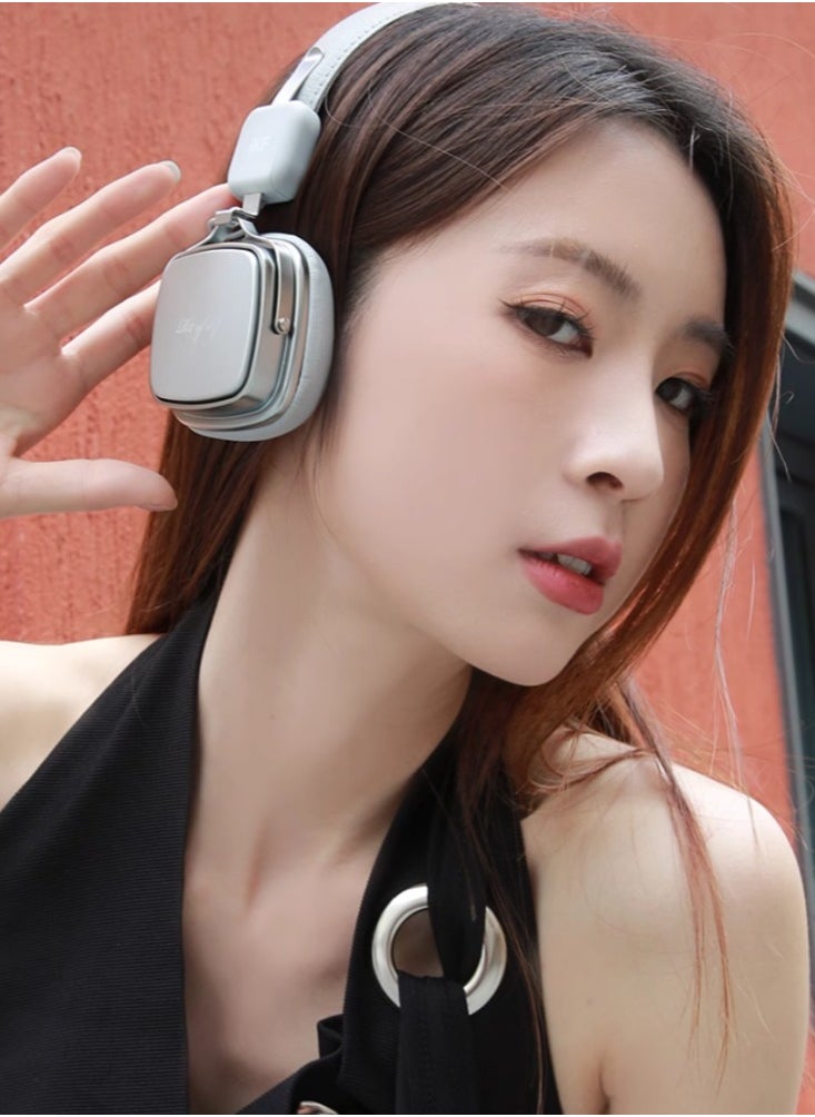 Generic Retro Bluetooth wireless headphones with stylish and long-lasting hard core HiFi lossless sound quality  - Image 4