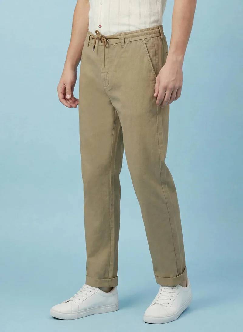 Being Human Khaki Men Chinos for Men | Best Price UAE