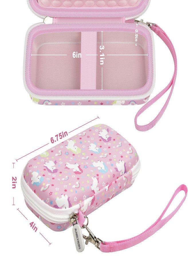 ANKHOH Kids Smartphone Case Compatible with Luyiilo/for Yosfeng/for WEOLULI/for Luoba/for Kikidex Toddler Girl Boys Cell Mobile Phones, Toys Learning Games Player Storage Holder- Pink(Box only) - Image 5