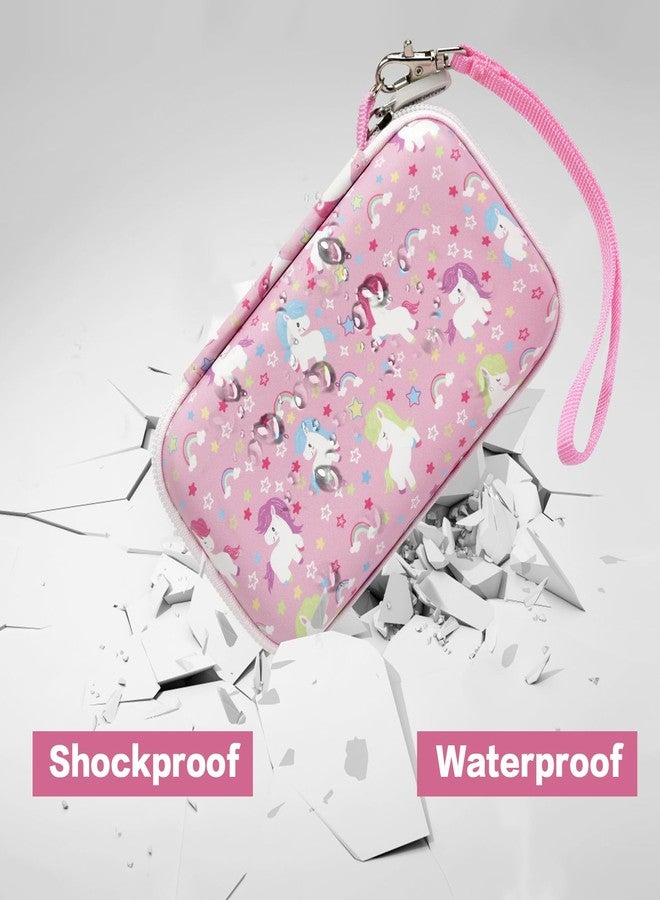 ANKHOH Kids Smartphone Case Compatible with Luyiilo/for Yosfeng/for WEOLULI/for Luoba/for Kikidex Toddler Girl Boys Cell Mobile Phones, Toys Learning Games Player Storage Holder- Pink(Box only) - Image 4