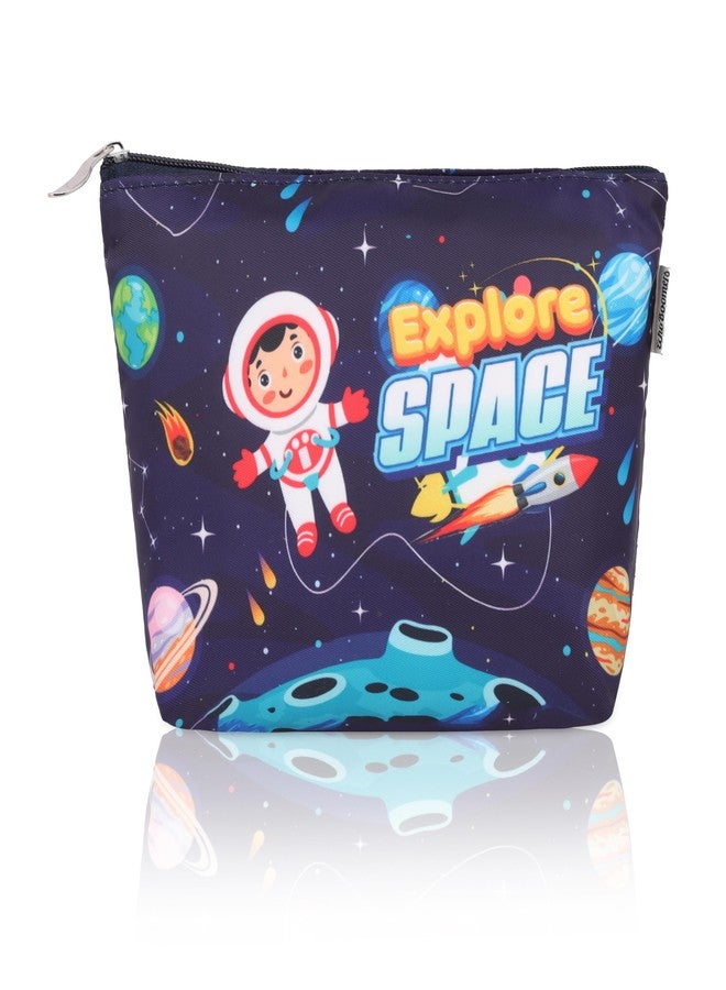 Echo Boomers Explore Space Print Crossbody Sling Bag Combo For Children | Adjustable Backpack, Waterproof, Anti-Theft, Lightweight, Travel & Outdoor Adventure Gear - Image 4