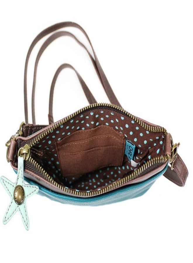 Chala Blue Sea Turtle Mini Crossbody Handbag - Image 5