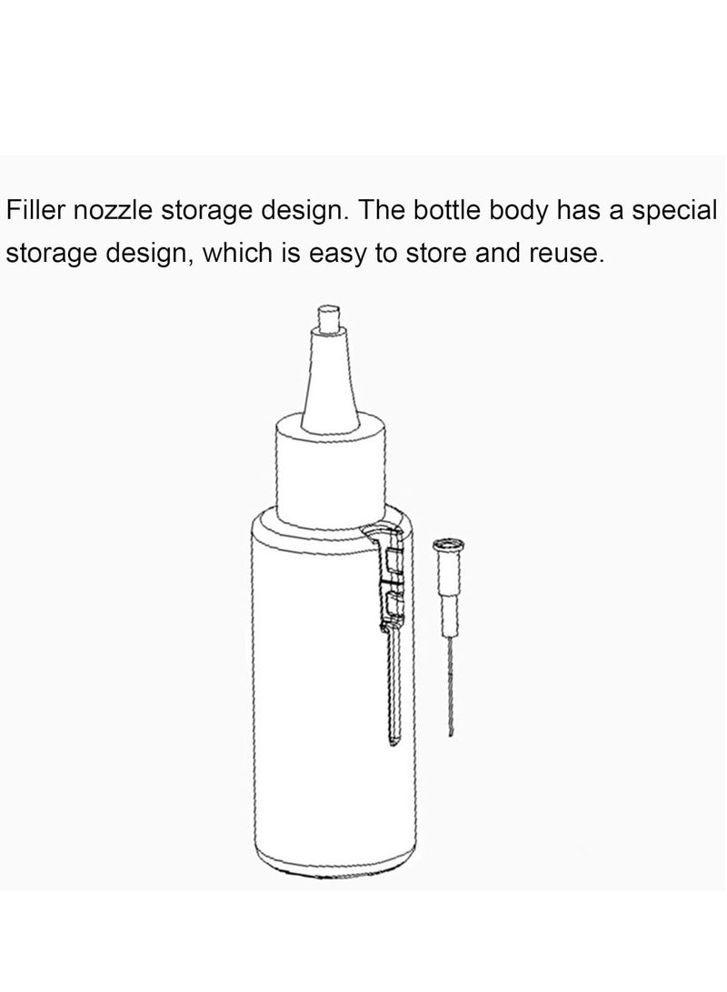 زيت تشحيم ماكينة قص الشعر وتشذيب الشعر الاحترافية لمنع الصدأ - زجاجة 60 مل - Image 5
